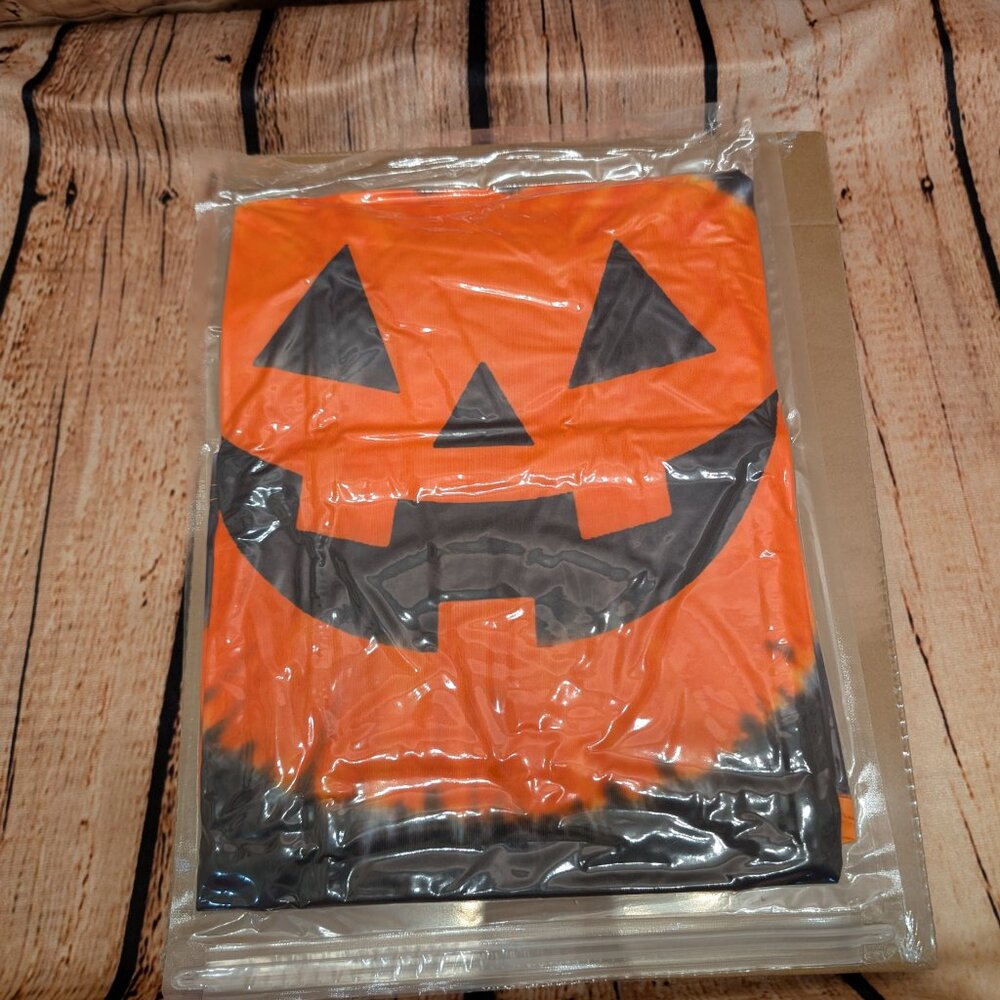 arvil hill Orange Jack-O'-Lantern T-Shirt Size XL